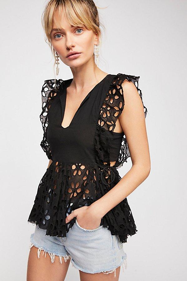 Fp One Fp One Starry Night Yoke Top At Free People